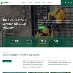 Brochure & Website Copy - Etihad Energy